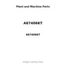 A67406KT - CLUTCH OVERHAUL KIT - 25 SPLINE PTO
