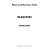 964925M3 - MAIN INPUT SHAFT