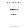 897819M1 - FASTENER FRONT GRILLE
