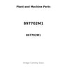 897702M1 - OIL SEAL - FRONT AXLE