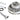 Coupling Viscous Fan Drive 30/927046 JCB - Plant and Machine Parts