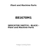 881670M1 - INDICATOR SWITCH - BLACK
