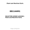 881144M1 - SELECTOR SCREW LOCKING