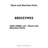 880257M93 - SIDE PANEL LH