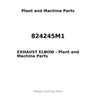 824245M1 - EXHAUST ELBOW