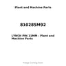 810285M92 - LYNCH PIN 11MM