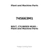 745663M1 - BOLT, CYLINDER HEAD