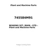 745584M91 - BEARING SET, MAIN - STD