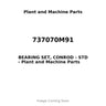 737070M91 - BEARING SET, CONROD - STD