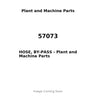 57073 - HOSE, BY-PASS
