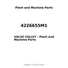 4226655M1 - VALVE COLLET