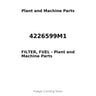 4226599M1 - FILTER, FUEL