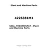 4226381M1 - SEAL, THERMOSTAT