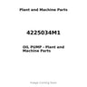 4225034M1 - OIL PUMP