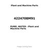 4224708M91 - PUMP, WATER