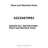 4222467M91 - REPAIR KIT, WATER PUMP