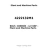 4222132M1 - BOLT, CONROD - 1/2 UNF