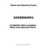 3699806M91 - ECONOMY PRE-CLEANER