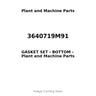 3640719M91 - GASKET SET - BOTTOM