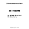 3640287M1 - OIL PUMP
