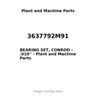 3637792M91 - BEARING SET, CONROD - .010''