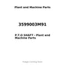 3599003M91 - P.T.O SHAFT