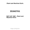 353427X1 - NUT 5/8" UNF
