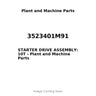 3523401M91 - STARTER DRIVE ASSEMBLY: 10T