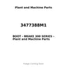 3477388M1 - BOOT - BRAKE 300 SERIES