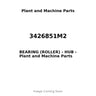 3426851M2 - BEARING (ROLLER) - HUB