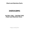 3405418M1 - FILTER, FUEL - CAV296 TYPE