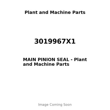 3019967X1 - MAIN PINION SEAL