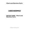 1885489M92 - WATER PUMP