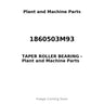 1860503M93 - TAPER ROLLER BEARING