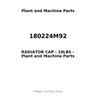180224M92 - RADIATOR CAP - 10LBS
