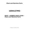 1694127M3 - BOOT - RUBBER GEAR LEVER