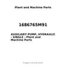 1686765M91 - AUXILIARY PUMP, HYDRAULIC - SINGLE