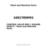 1681789M91 - CONTROL VALVE MK3 ( SQUARE SHAFT)
