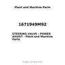 1671949M92 - STEERING VALVE - POWER ASSIST