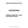 1447227M1 - NOZZLE, INJECTOR
