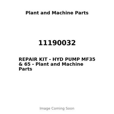 11190032 - REPAIR KIT - HYD PUMP MF35 & 65
