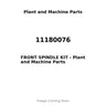 11180076 - FRONT SPINDLE KIT