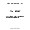 1094197M91 - SOLENOID SWITCH