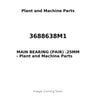 3688638M1 - MAIN BEARING (PAIR) .25MM