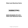 3688637M1 - MAIN BEARING PR STD