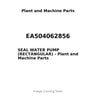 EA504062856 - SEAL WATER PUMP (RECTANGULAR)