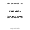 EA4897179 - VALVE INSERT INTAKE