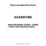 EA2995788 - MAIN BEARING (PAIR) .25MM