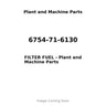 6754-71-6130 - FILTER FUEL