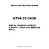 6754-32-3430 - METAL CONROD (UPPER) 0.50MM